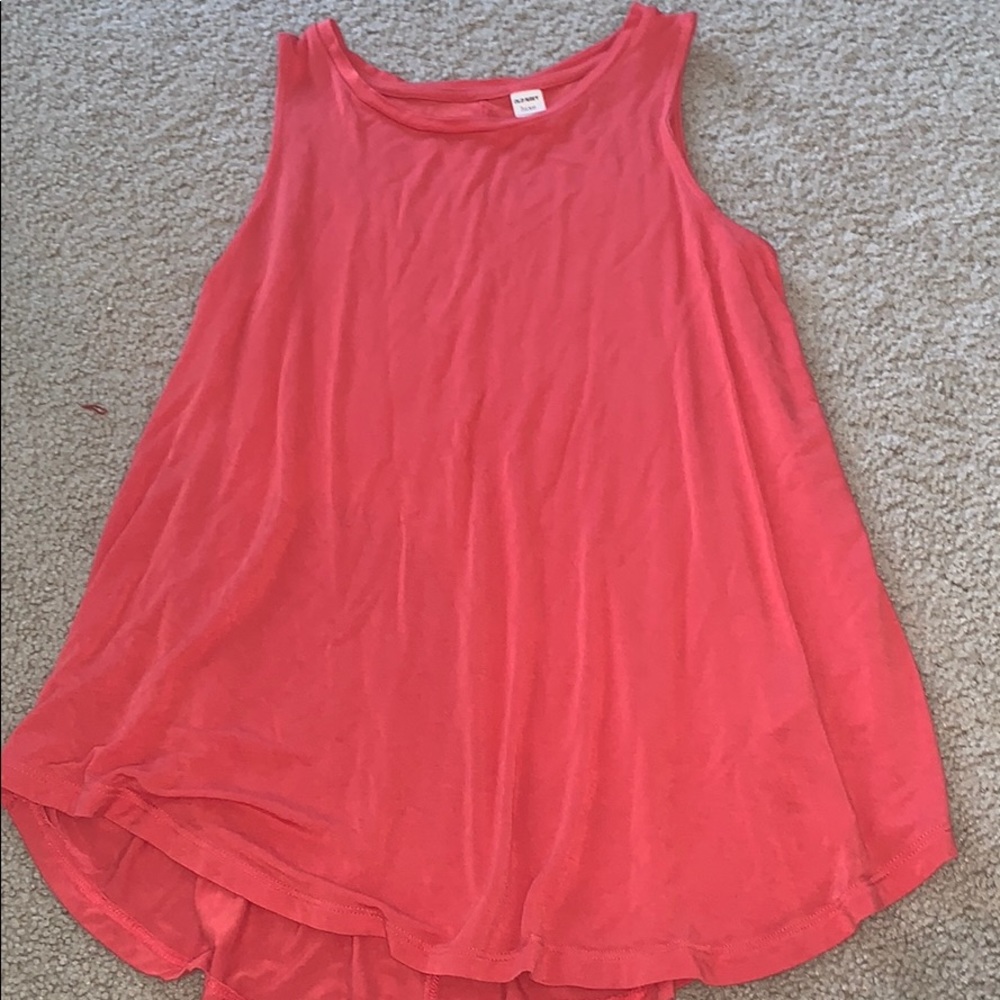 Old navy tank coral